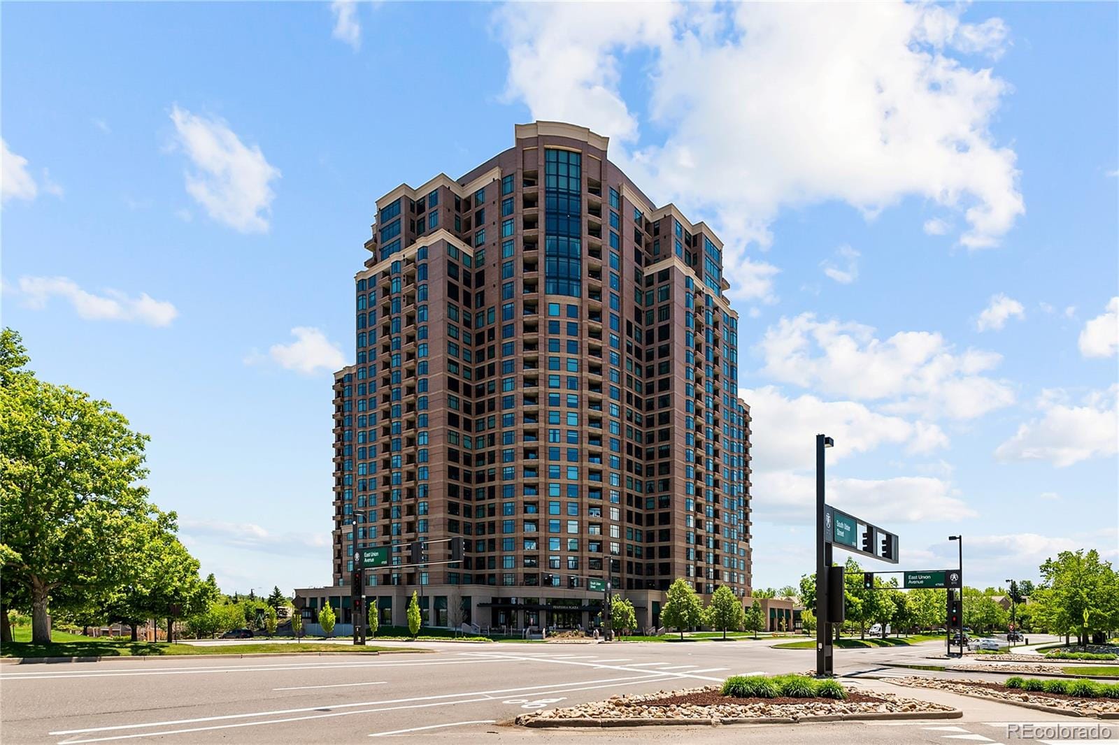Luxury residential tower managed by Denver Rental